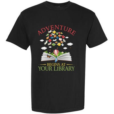 2024 Summer Reading Adventure At Your Library Garment-Dyed Heavyweight T-Shirt