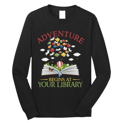 2024 Summer Reading Adventure At Your Library Long Sleeve Shirt