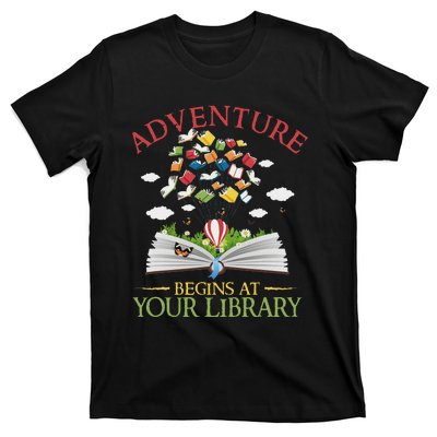 2024 Summer Reading Adventure At Your Library T-Shirt