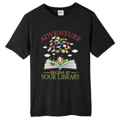 2024 Summer Reading Adventure At Your Library Tall Fusion ChromaSoft Performance T-Shirt