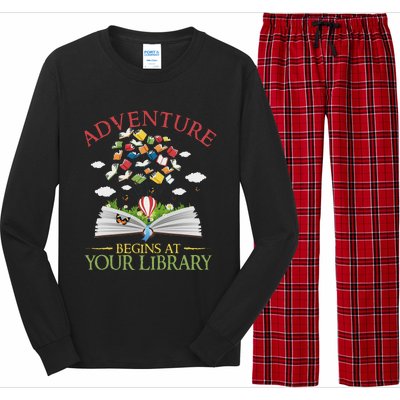 2024 Summer Reading Adventure At Your Library Long Sleeve Pajama Set