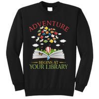 2024 Summer Reading Adventure At Your Library Tall Sweatshirt