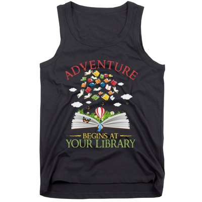 2024 Summer Reading Adventure At Your Library Tank Top