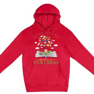 2024 Summer Reading Adventure At Your Library Premium Pullover Hoodie