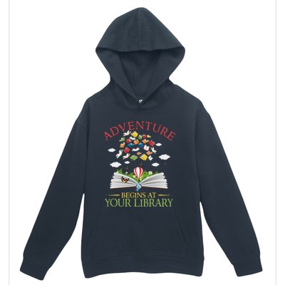 2024 Summer Reading Adventure At Your Library Urban Pullover Hoodie