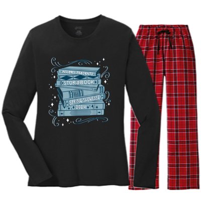 2024 Spring Session | Storybook Showcase Women's Long Sleeve Flannel Pajama Set 