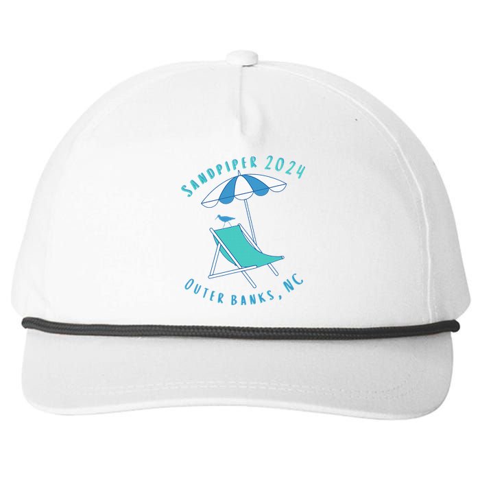 2024 Sandpiper Summer Beach Chair Snapback Five-Panel Rope Hat