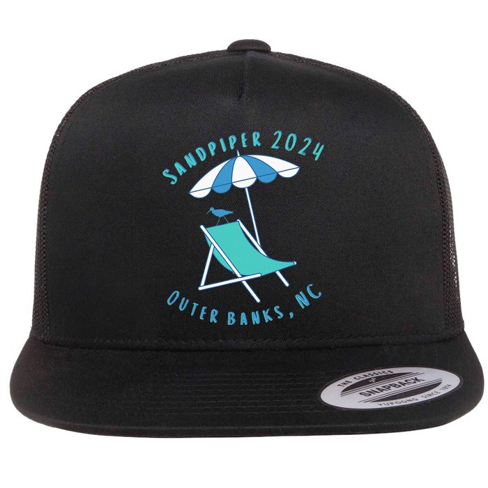 2024 Sandpiper Summer Beach Chair Flat Bill Trucker Hat