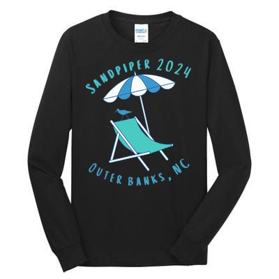 2024 Sandpiper Summer Beach Chair Tall Long Sleeve T-Shirt