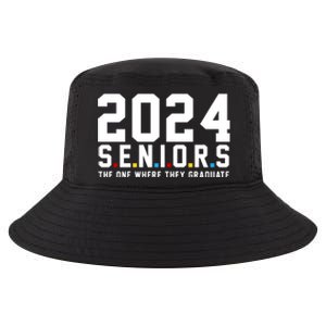 2024 Seniors The One Where They Graduated Cool Comfort Performance Bucket Hat