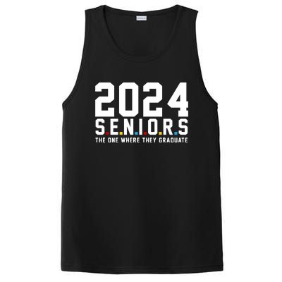 2024 Seniors The One Where They Graduated PosiCharge Competitor Tank