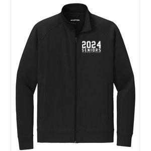 2024 Seniors The One Where They Graduated Stretch Full-Zip Cadet Jacket