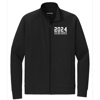 2024 Seniors The One Where They Graduated Stretch Full-Zip Cadet Jacket