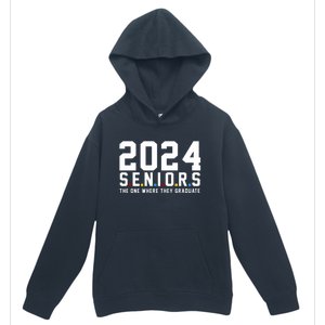 2024 Seniors The One Where They Graduated Urban Pullover Hoodie