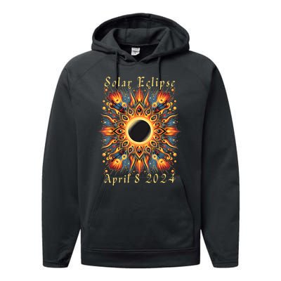 2024 Sun Totality April 8th America Performance Fleece Hoodie