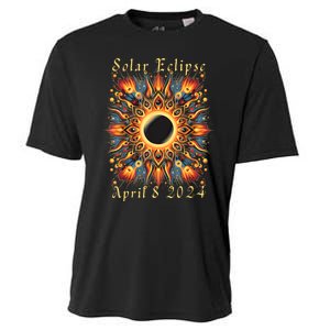 2024 Sun Totality April 8th America Cooling Performance Crew T-Shirt