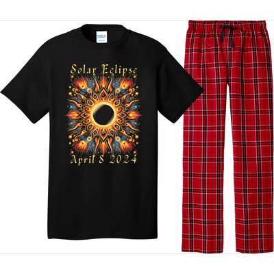 2024 Sun Totality April 8th America Pajama Set