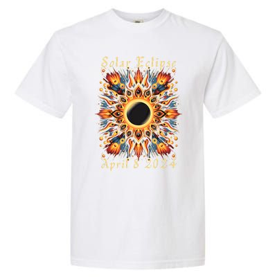 2024 Sun Totality April 8th America Garment-Dyed Heavyweight T-Shirt