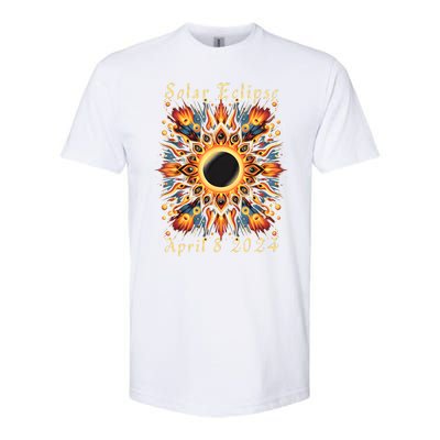 2024 Sun Totality April 8th America Softstyle CVC T-Shirt