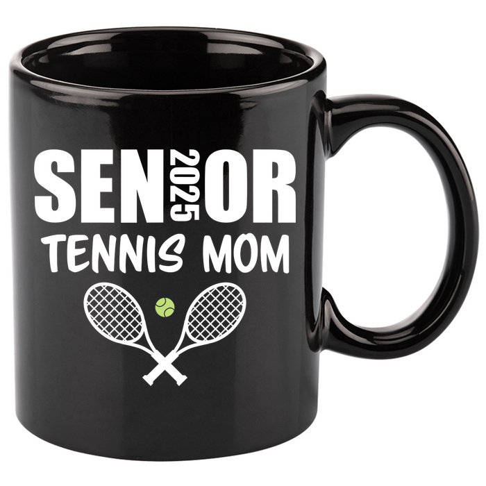 2025 Senior Tennis Mom Team Parent Helper Class Of 2025 11oz C Handle Ceramic Mug