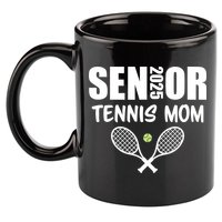 2025 Senior Tennis Mom Team Parent Helper Class Of 2025 11oz C Handle Ceramic Mug