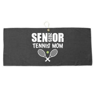 2025 Senior Tennis Mom Team Parent Helper Class Of 2025 Large Microfiber Waffle Golf Towel