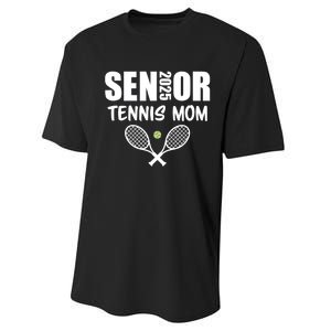 2025 Senior Tennis Mom Team Parent Helper Class Of 2025 Performance Sprint T-Shirt