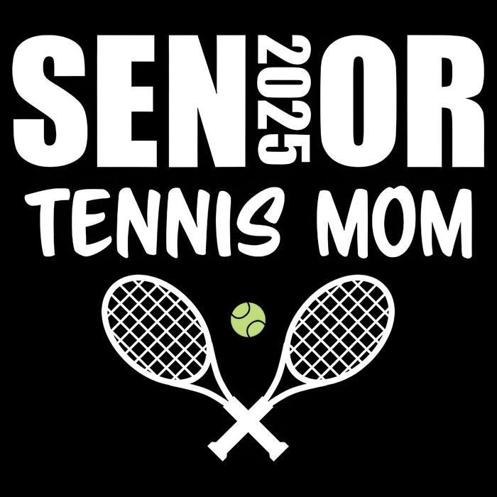 2025 Senior Tennis Mom Team Parent Helper Class Of 2025 Visor