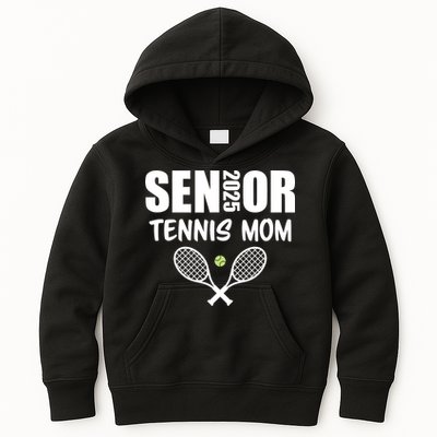 2025 Senior Tennis Mom Team Parent Helper Class Of 2025 Kids Hoodie