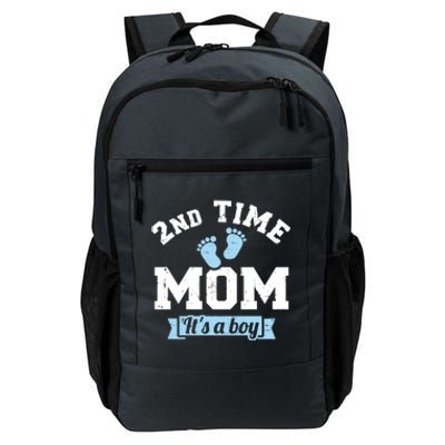 2nd Second Time Mom Of 2 It's A Cute Gift Daily Commute Backpack