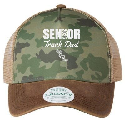 2025 Senior Track Dad Class Of 2025 Parent Run Jump Throw Legacy Tie Dye Trucker Hat