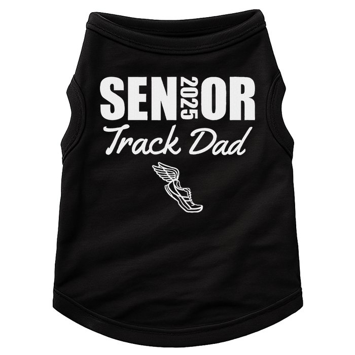 2025 Senior Track Dad Class Of 2025 Parent Run Jump Throw Doggie Tank