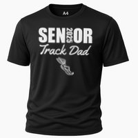 2025 Senior Track Dad Class Of 2025 Parent Run Jump Throw Performance Shirt