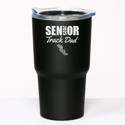 2025 Senior Track Dad Class Of 2025 Parent Run Jump Throw Tumbler
