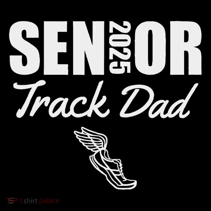 2025 Senior Track Dad Class Of 2025 Parent Run Jump Throw Toddler Hoodie