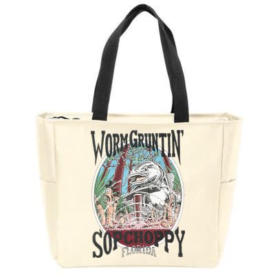 2005 Sopchoppy Worm Grunting Festival Zip Tote Bag