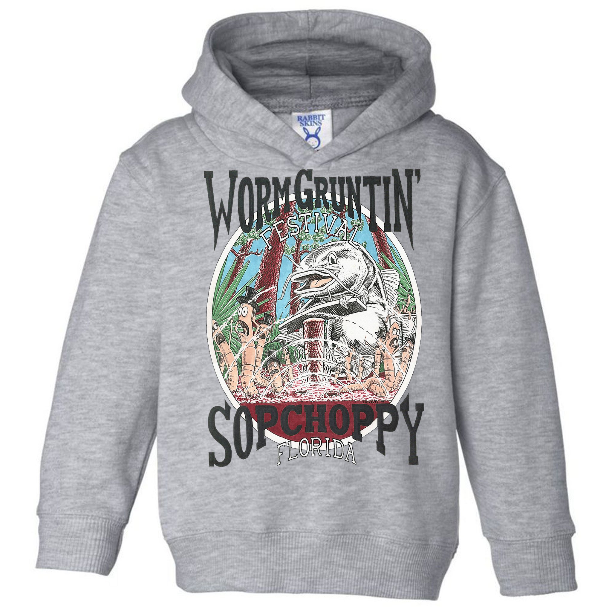 2005 Sopchoppy Worm Grunting Festival Toddler Hoodie