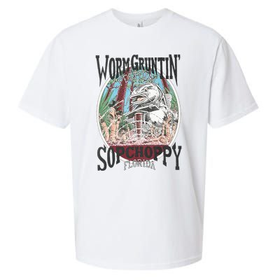 2005 Sopchoppy Worm Grunting Festival Sueded Cloud Jersey T-Shirt