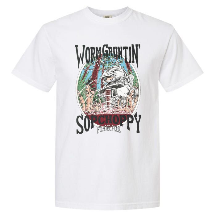 2005 Sopchoppy Worm Grunting Festival Garment-Dyed Heavyweight T-Shirt