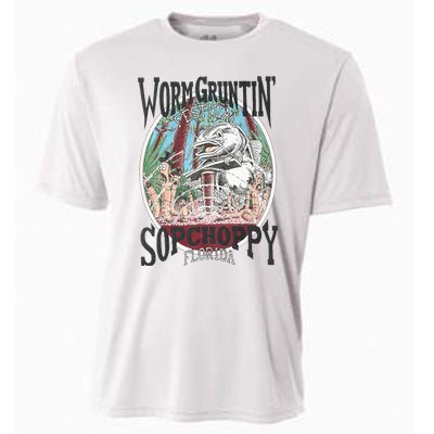 2005 Sopchoppy Worm Grunting Festival Cooling Performance Crew T-Shirt