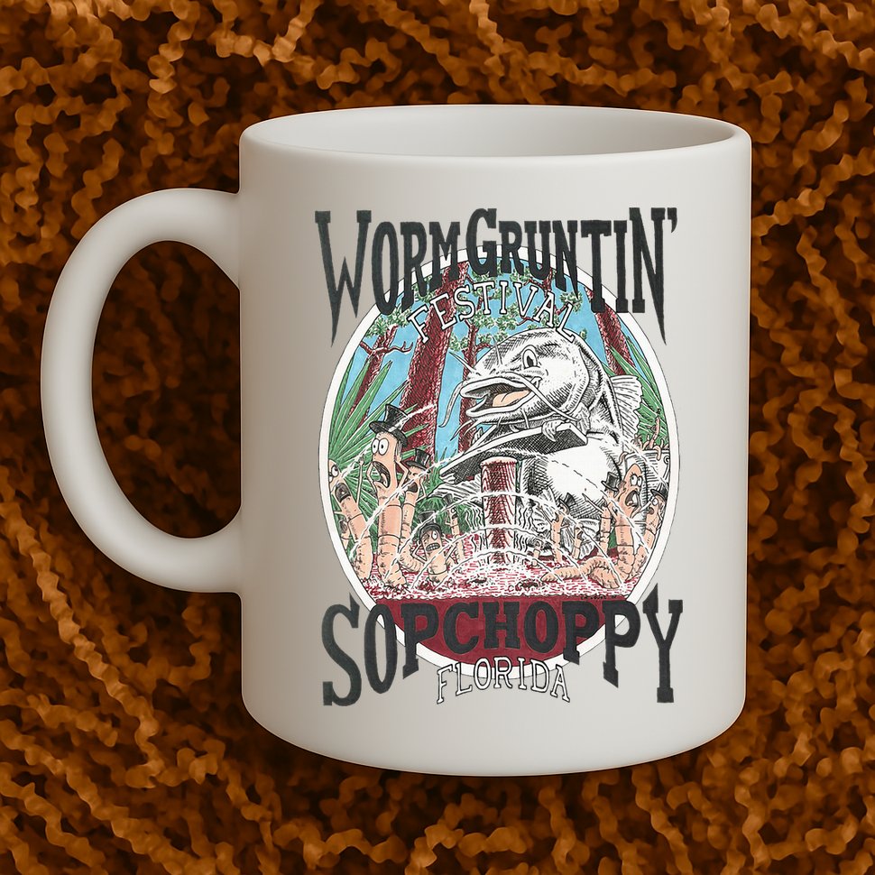 2005 Sopchoppy Worm Grunting Festival Mug