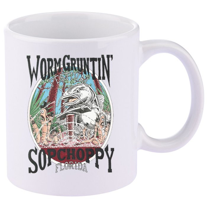 2005 Sopchoppy Worm Grunting Festival 11oz C Handle Ceramic Mug