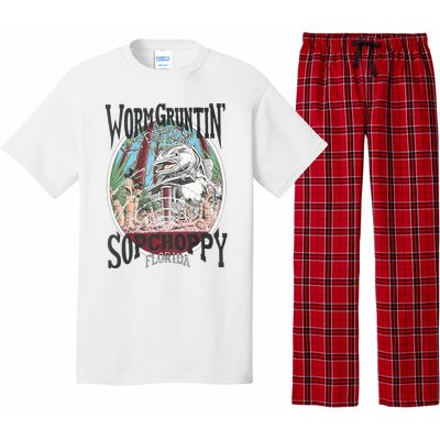 2005 Sopchoppy Worm Grunting Festival Pajama Set