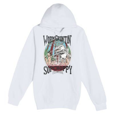 2005 Sopchoppy Worm Grunting Festival Premium Pullover Hoodie