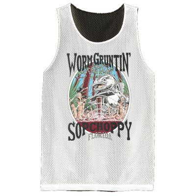 2005 Sopchoppy Worm Grunting Festival Mesh Reversible Basketball Jersey Tank