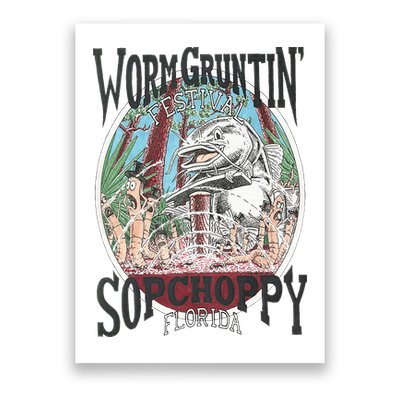 2005 Sopchoppy Worm Grunting Festival Poster