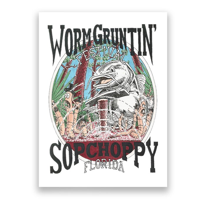 2005 Sopchoppy Worm Grunting Festival Poster