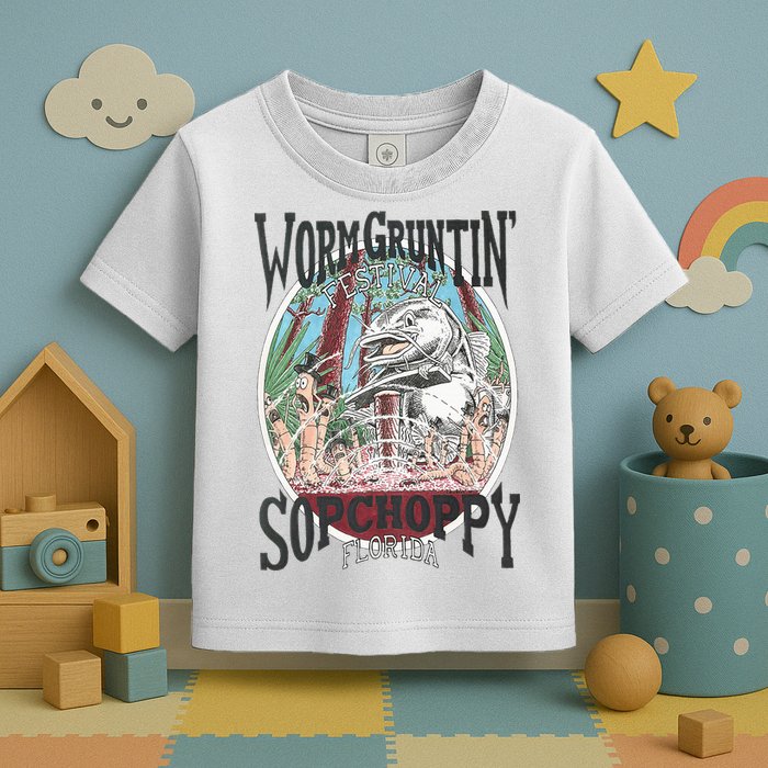 2005 Sopchoppy Worm Grunting Festival Toddler T-Shirt