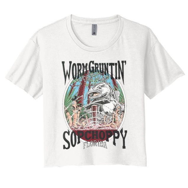 2005 Sopchoppy Worm Grunting Festival Crop Top