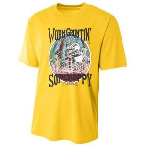 2005 Sopchoppy Worm Grunting Festival Performance Sprint T-Shirt